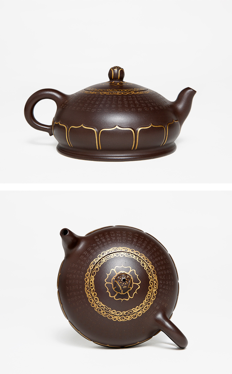 佛系紫砂壺，禪意靜心紫砂壺