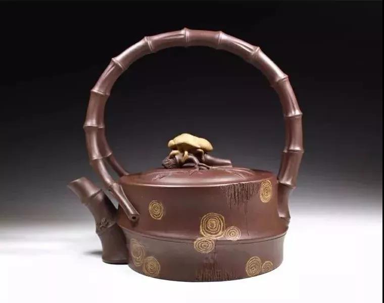 10種最美花器提梁壺，精美別致雕花紫砂壺!