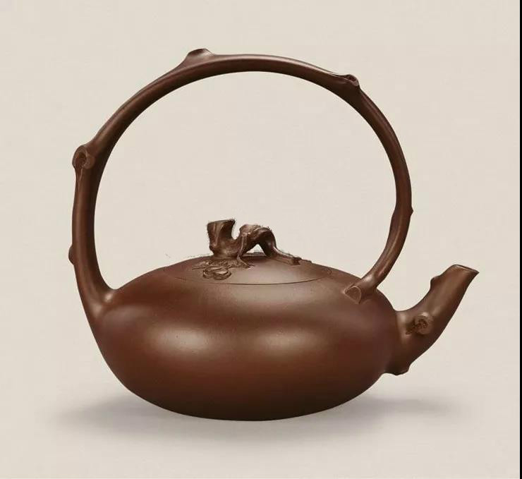 10種最美花器提梁壺，精美別致雕花紫砂壺!