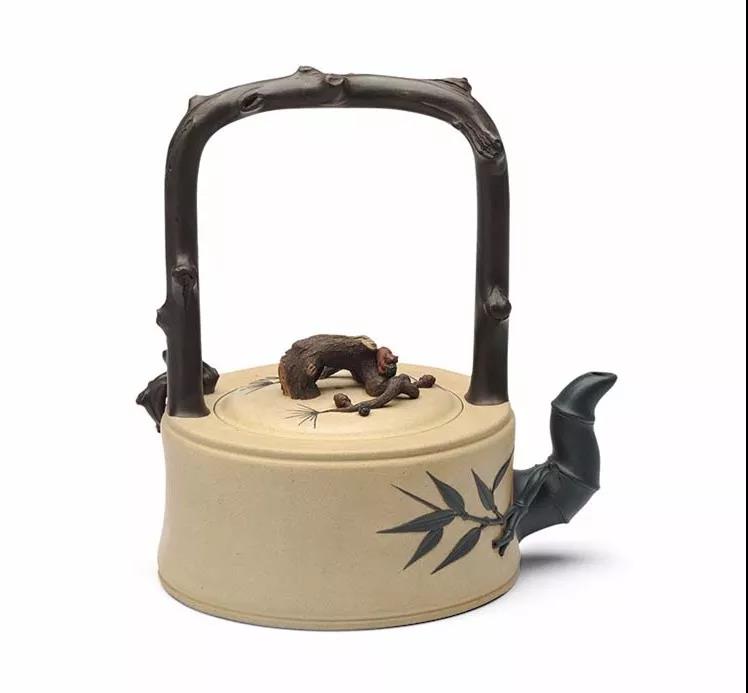 10種最美花器提梁壺，精美別致雕花紫砂壺!