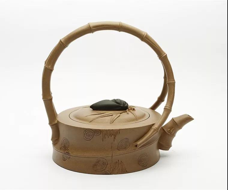 10種最美花器提梁壺，精美別致雕花紫砂壺!