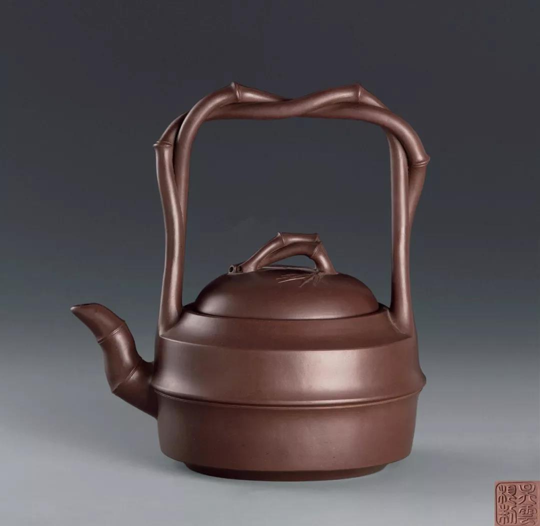 10種最美花器提梁壺，精美別致雕花紫砂壺!