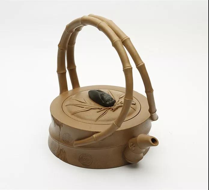 10種最美花器提梁壺，精美別致雕花紫砂壺!